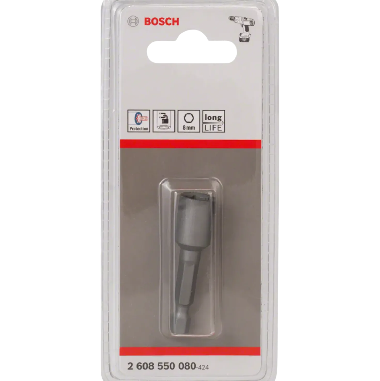 Bosch Ekstra Hard-Topnøgle bit 50 mm