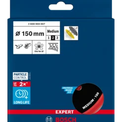 Bosch EXPERT Multihole-slibeskive Universal, 150 mm, Medium