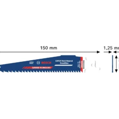 Bosch EXPERT Multi Material Demolition S969XHM-bajonetsavklinge