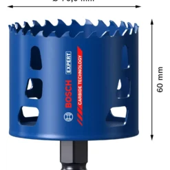 Bosch EXPERT Multi Material Power Change Plus hulsav, 76x60 mm
