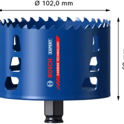 Bosch EXPERT Multi Material Power Change Plus hulsav, 102x60 mm