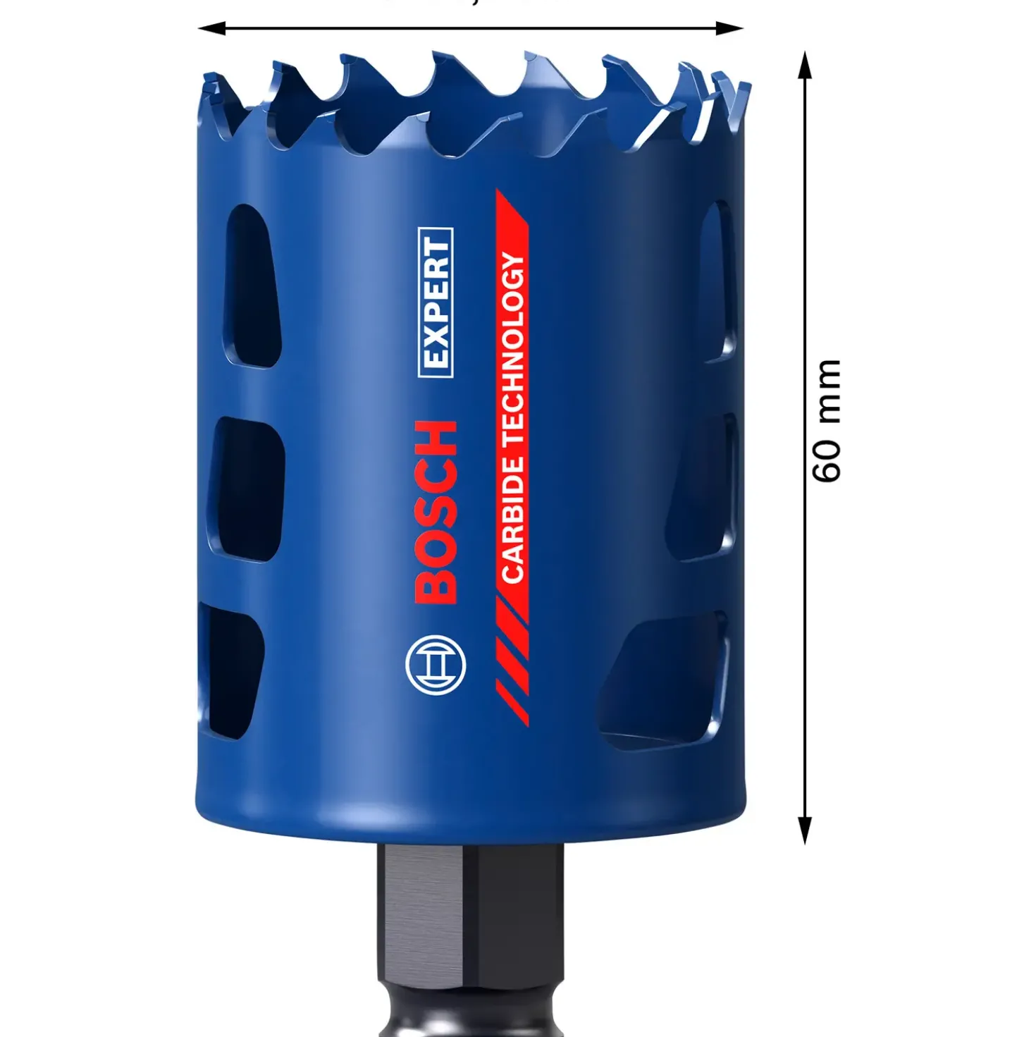 Bosch EXPERT Multi Material Power Change Plus hulsav, 51x60 mm
