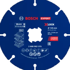 Bosch EXPERT Multi Material skæreskive i hårdmetal, 125 x 22,23 mm, X-Lock