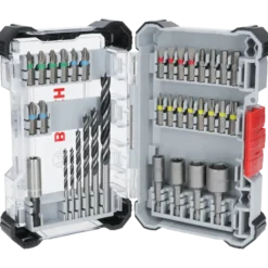 Bosch Extra Hard skruebit og PRO Wood borsæt, display, 35 stk.