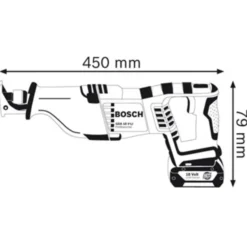 Bosch GSA 18 V 18V bajonetsav solo