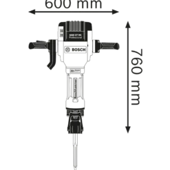Bosch GSH 27 VC mejselhammer