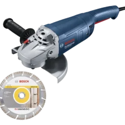 Bosch GWS 20-230P vinkelsliber med diamantskive