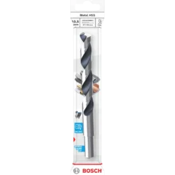 Bosch HSS-spiralbor til metal, CYL reduceret skaft 10,5x87x133 mm