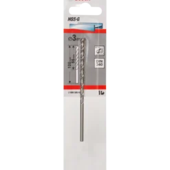 Bosch lang slebet HSS-G spiralmetalbor Ø3x66 mm