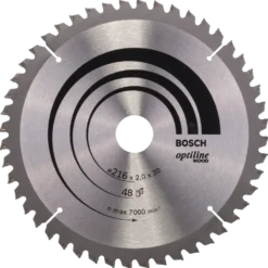 Bosch Optiline wood rundsavsklinge Ø216 mm 48T