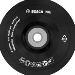 Bosch PRO bagskive, blød, 125 mm, M14, blød