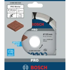 Bosch PRO diamantskive Ø125x6 mm