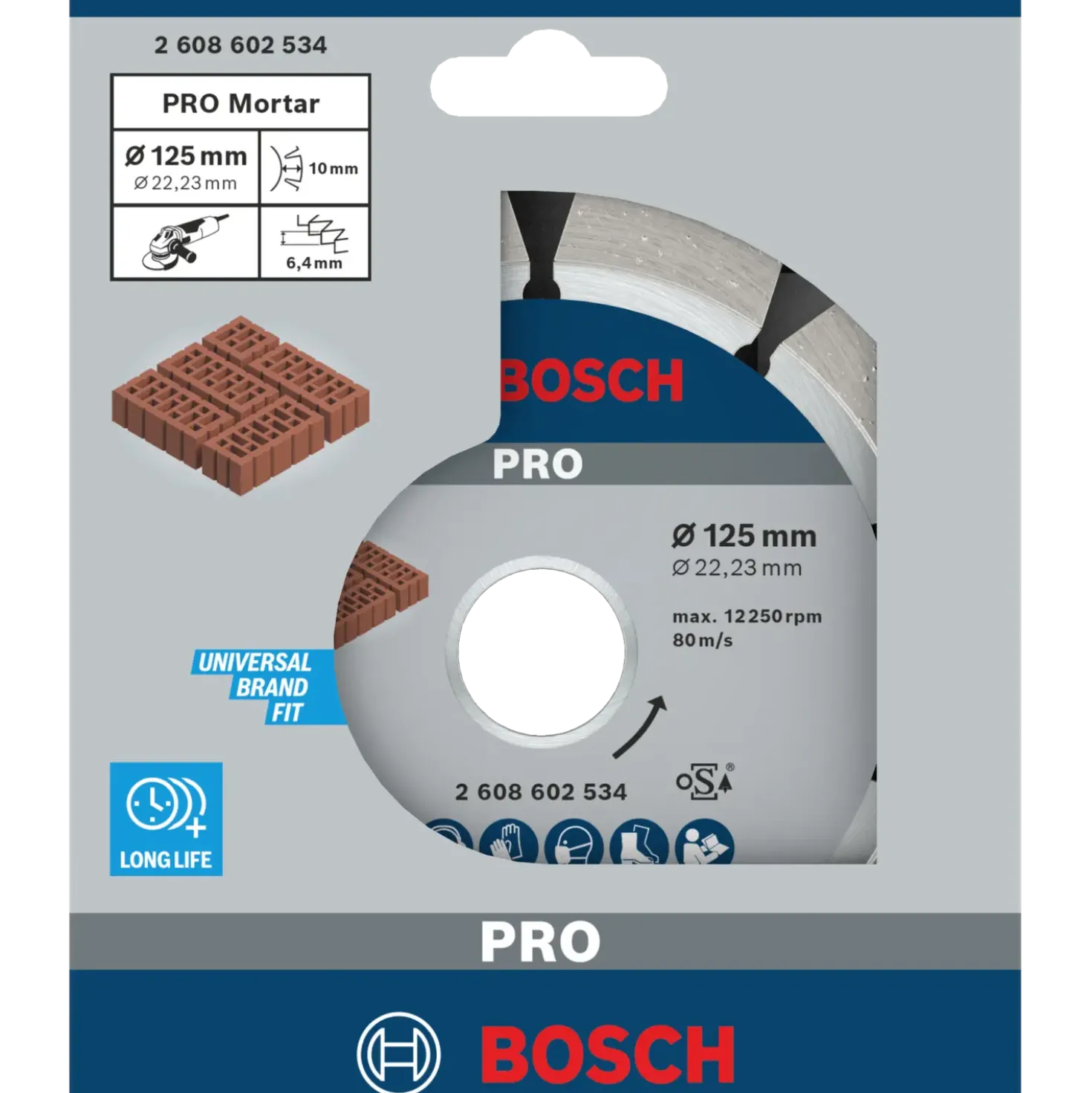 Bosch PRO diamantskive Ø125x6 mm