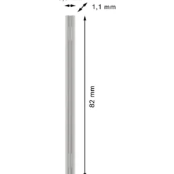 Bosch PRO høvlekniv, 82x5,5x1,1 mm