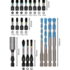 Bosch PRO Impact blandet skrue- og Multi Construction-boresæt, 20 stk.