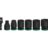 Bosch PRO Impact Socket Set med adapter, 1/2", standard, 7 stk.