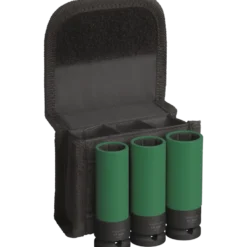 Bosch PRO Impact Socket Set med PET-dæksler, 1/2", ekstra dyb, 3 stk.