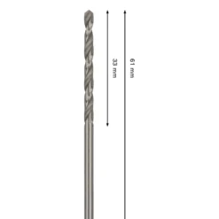 Bosch PRO Metal HSS-G-spiralbor, 3x33x61 mm