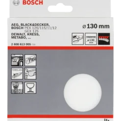Bosch PRO polérsvamp til excentersliber Ø130 mm