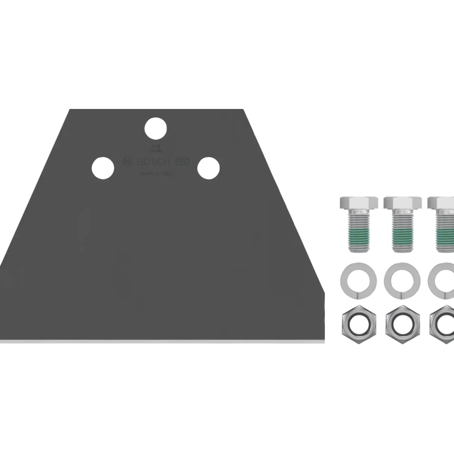 Bosch PRO SDS plus gulvskraber, udskiftningssæt, 130 mm