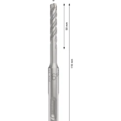 Bosch PRO SDS plus-5X hammerbor, 6,5x50x110 mm