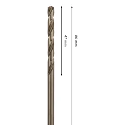 Bosch PRO Stainless Steel HSS-Co-spiralbor, 4,5x47x80 mm