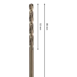 Bosch PRO Stainless Steel HSS-Co-spiralbor, 5x52x86 mm