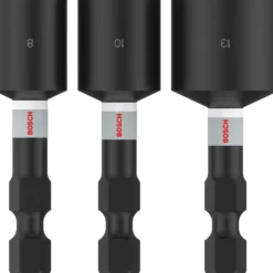 Bosch PRO topnøglesæt magnet, 8x50, 10x50, 13x50 mm, 3 stk.