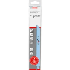 Bosch S 1122 BF + 1 EXPERT Medium-tyk stærk metal bajonetsavklingesæt, 25 stk.