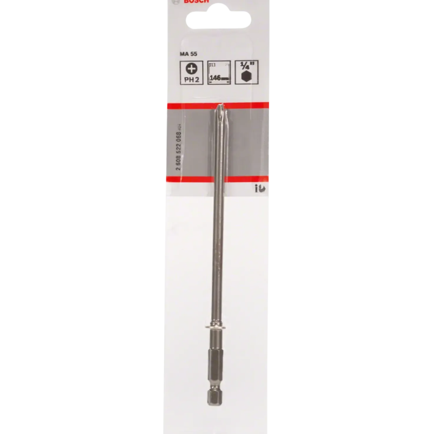 Bosch Skruebit, PH2 ekstra hård 45 mm
