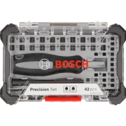 Bosch Skruebitsæt med stor præcision, 42 stk.
