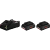 Bosch startersæt 2x ProCORE 18V 4.0Ah + hurtiglader