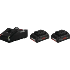 Bosch startersæt 2x ProCORE 18V 4.0Ah + hurtiglader