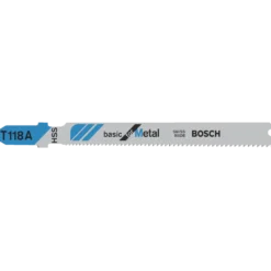 Bosch T 118 A HSS stiksavklinge metal 3 stk