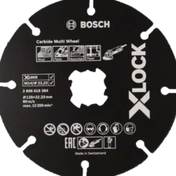 Bosch X-Lock Carbide Multi Wheel skæreskive 125x1 mm
