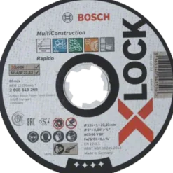 Bosch X-Lock skæreskive Multi Material lige 125x1 mm