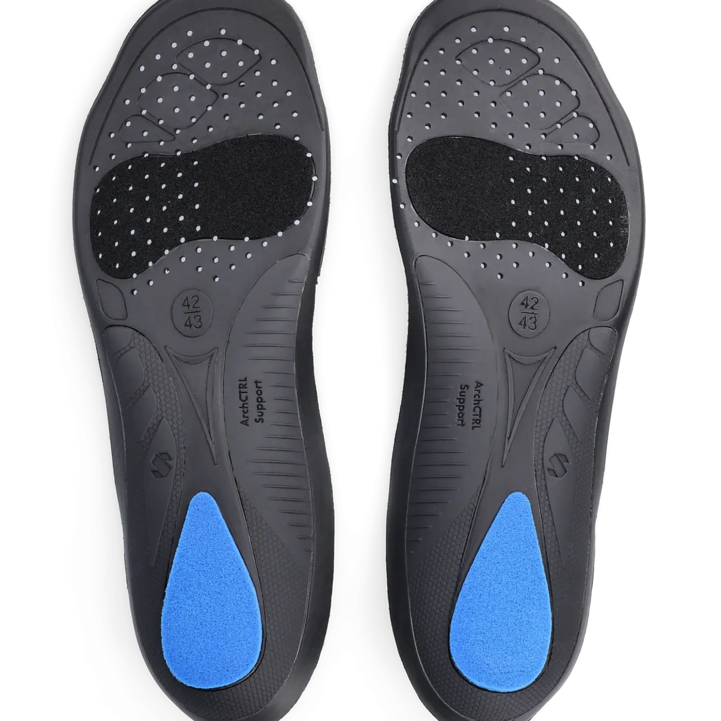 Brynje 700703 ultimate footfit indlægssål høj sort str. 44-45
