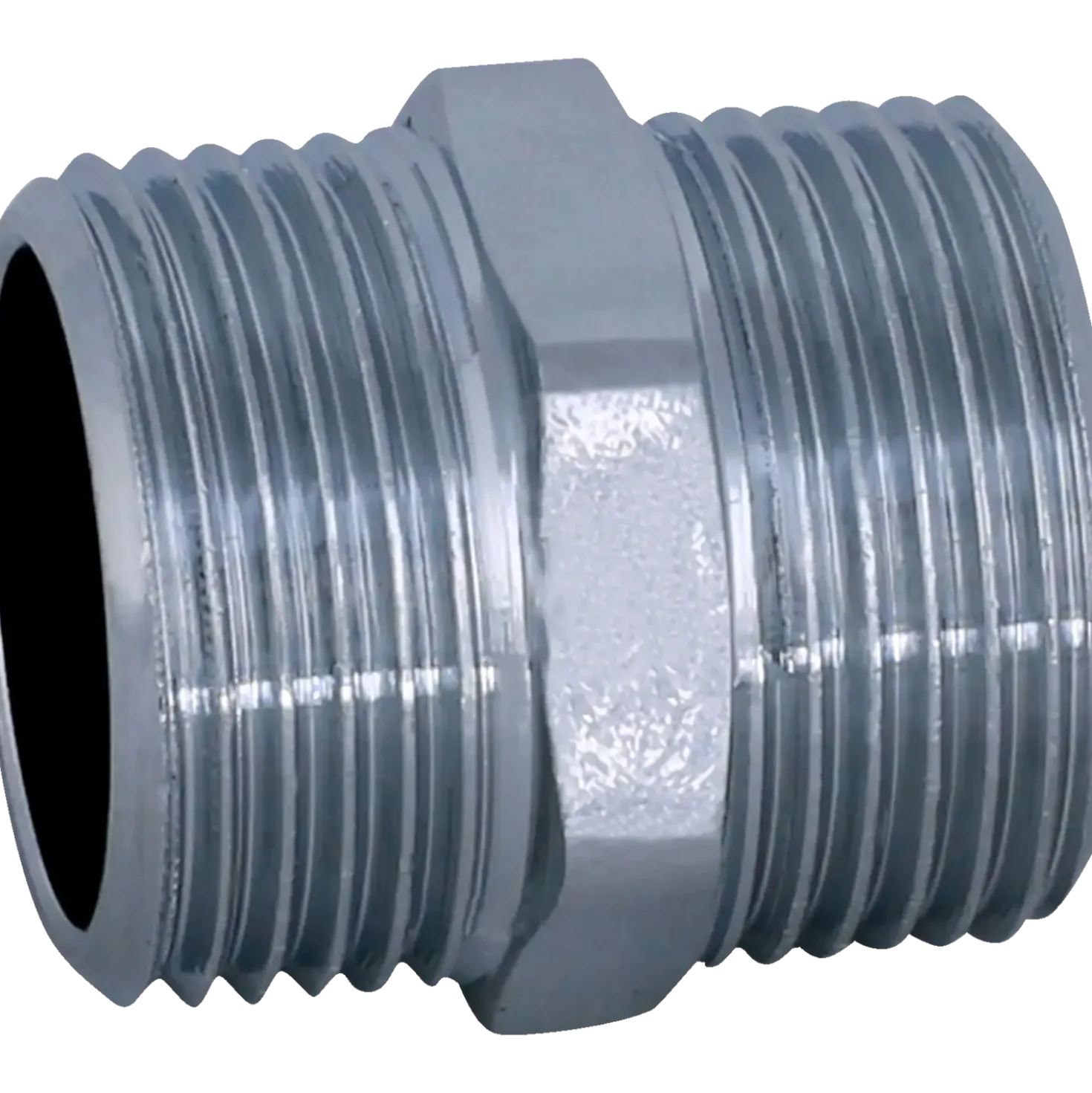 Brystnippel 1/2" krom