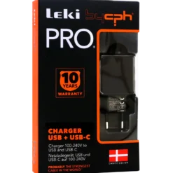 Bycph PRO Adapter - 220V Netlader til USB/USB-C