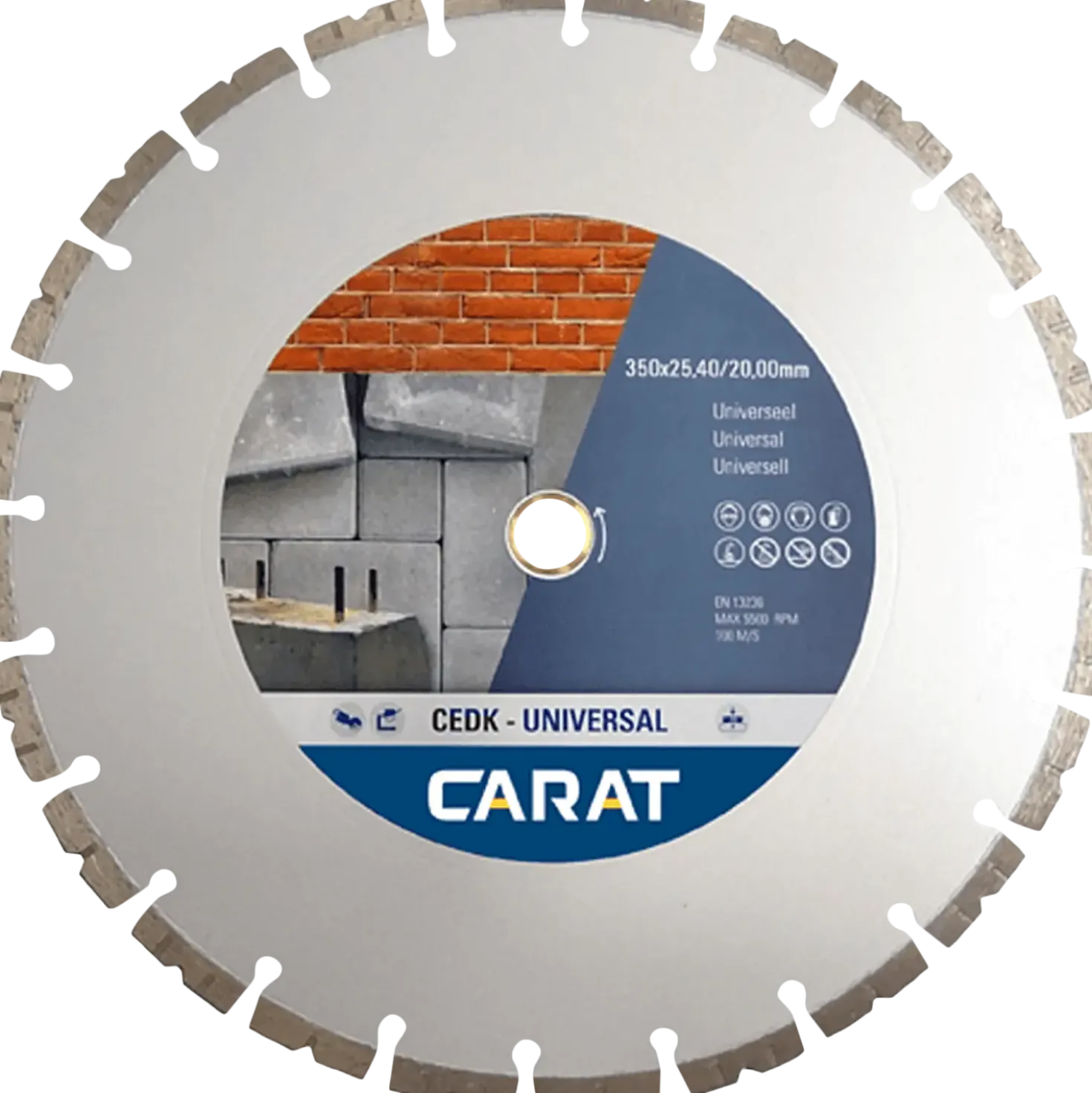 Carat CEDK universal diamantklinge Ø350/25,4 mm