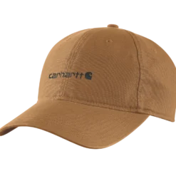Carhartt canvas embroidered graphic cap brun onesize