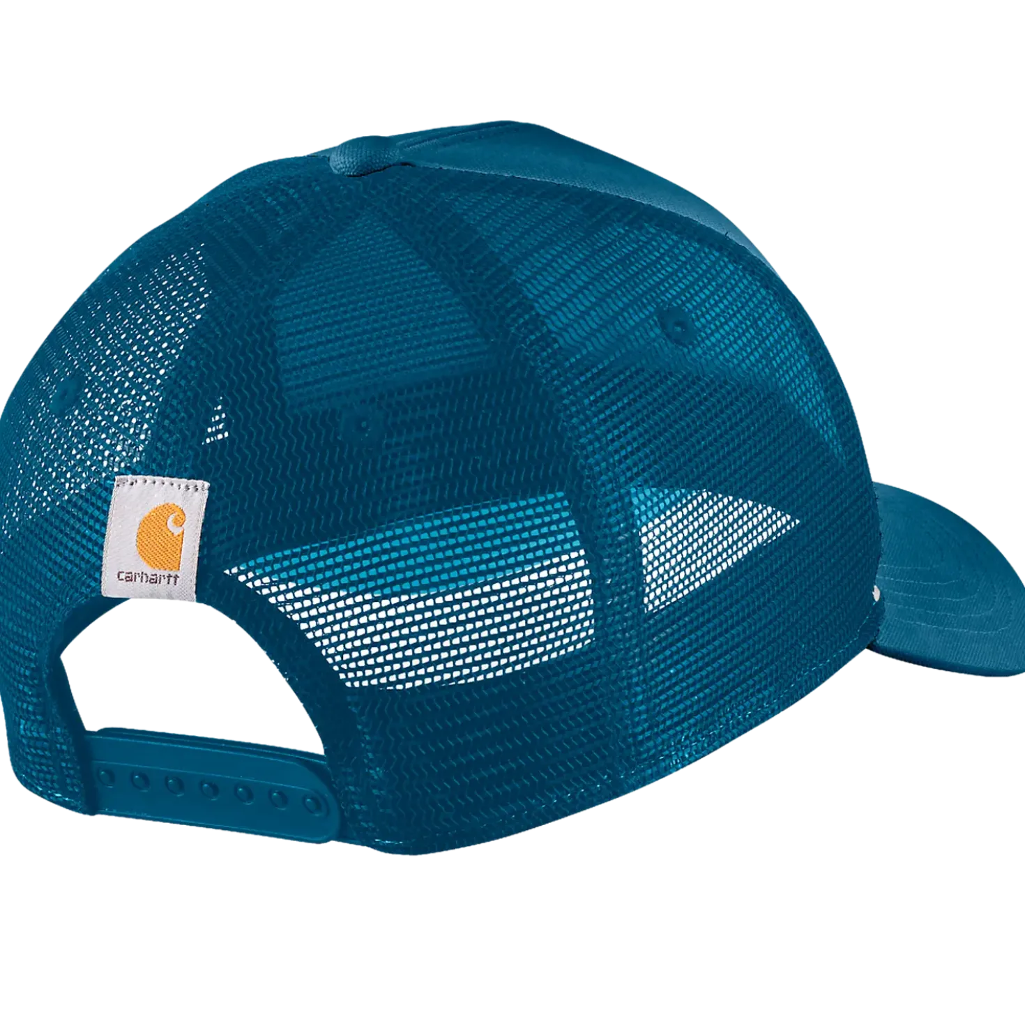 Carhartt canvas mesh back C patch kasket blå onesize