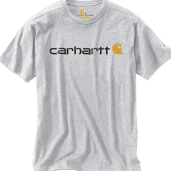 Carhartt core logo t-shirt grå str. M