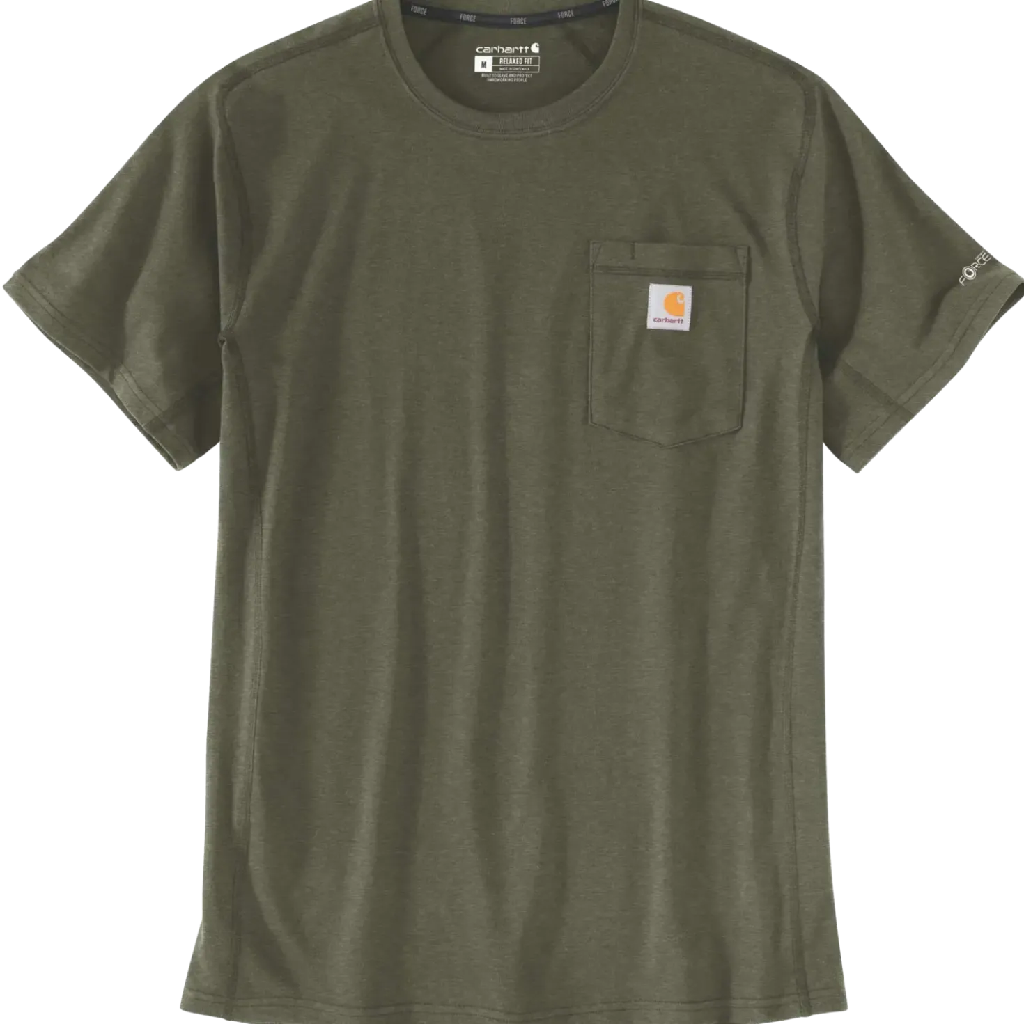 Carhartt 106652 Force™ pocket T-shirt grøn str. L