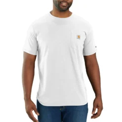 Carhartt 106652 Force™ pocket T-shirt hvid str. S