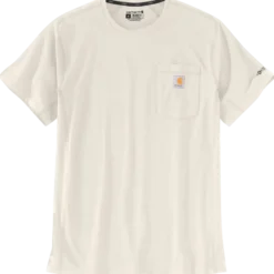 Carhartt 106652 Force™ pocket T-shirt lys beige str. L