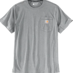 Carhartt 106652 Force™ pocket T-shirt lys grå str. M