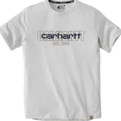 Carhartt force s/s logo graphic t-shirt hvid str. S