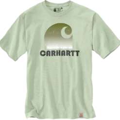 Carhartt heavy S/S C graphic t-shirt grøn str. 2XL