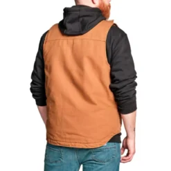 Carhartt Mock Neck vest brun str. L